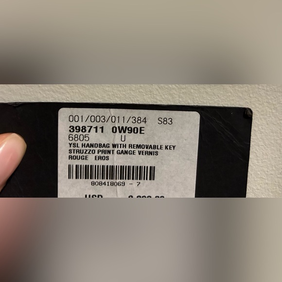 Saint Laurent YSL OSTRICH Sac de jour - Picture 4 of 16